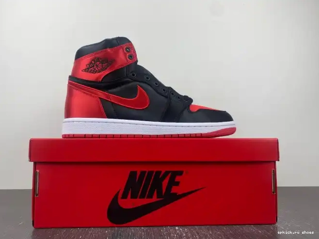 Cheap Jordan Air 1 Satin High FD4810-061 OG WMNS Bred 0430